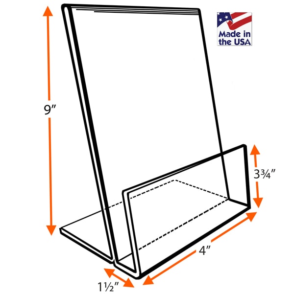 4 x 9 Easel Stands with Lip - Image 2