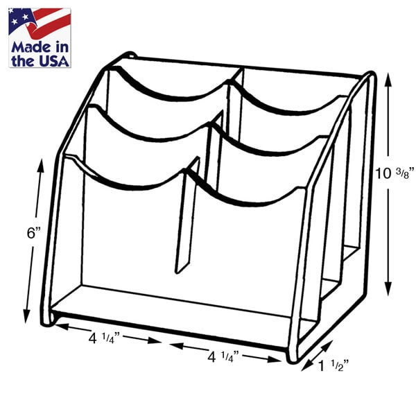 6 Pocket Literature Holders - Image 2