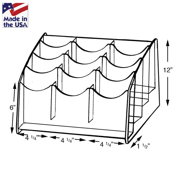 12 Pocket Literature Holder - Image 2