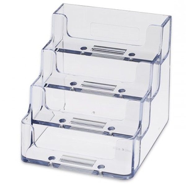 4 Tiered Business Card Displays