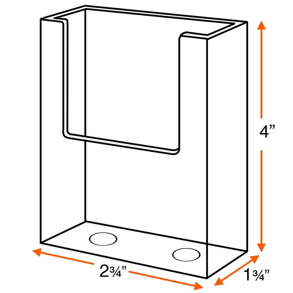 2.75 x 4 Medium Card Holder - Image 2