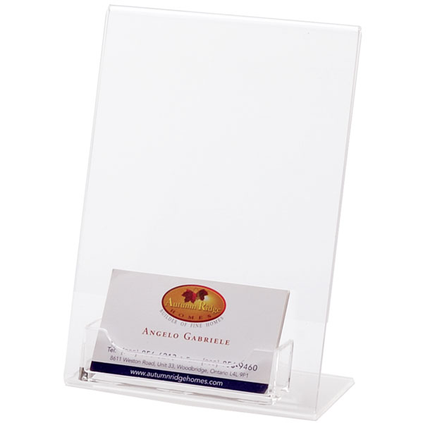 Angled Frame | Biz Card Pocket