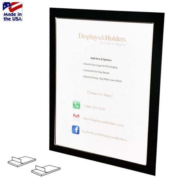 8.5 x 11 Frame | Black Border