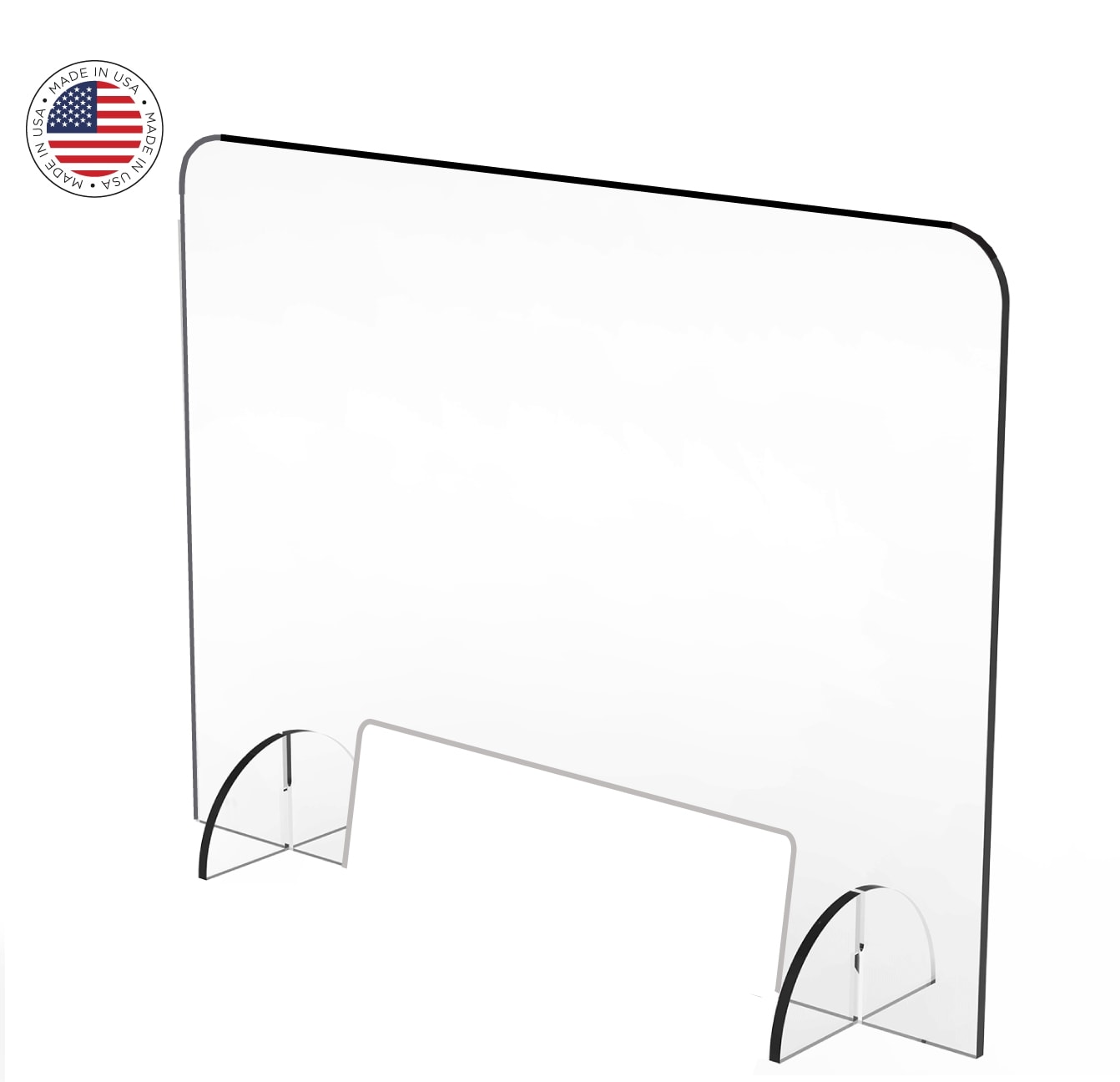 Sneeze Guard 36"w x 32"h with 6"h access slot