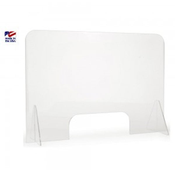 Sneeze Guard - 40"w x 32"h with 6"h access slot - Image 5