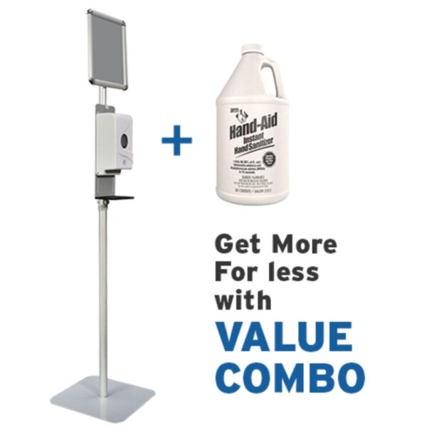 All-In-One Hand Sanitizer Stand