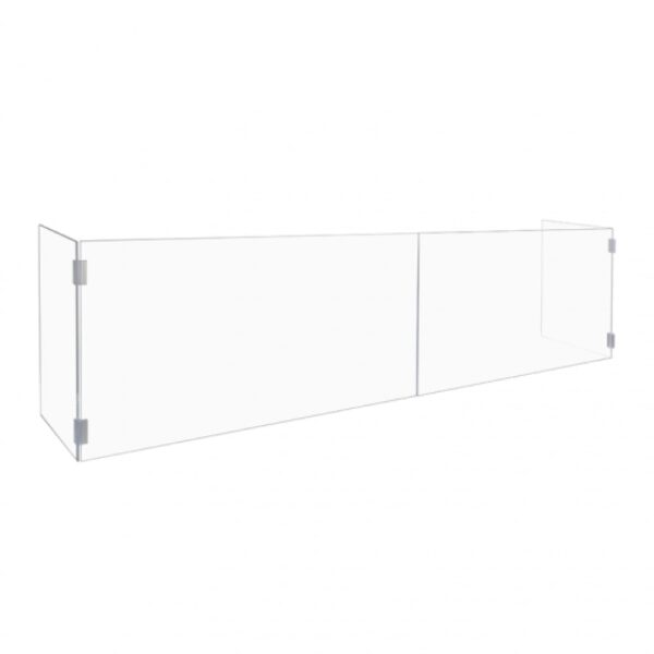 72" Long Modular 3-Sided