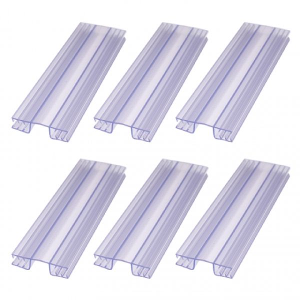 3 Sided Acrylic Sneeze Shield with Pass Throughs - Image 3
