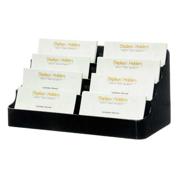 Slatwall 8 Pocket Black Card Holder - Image 3