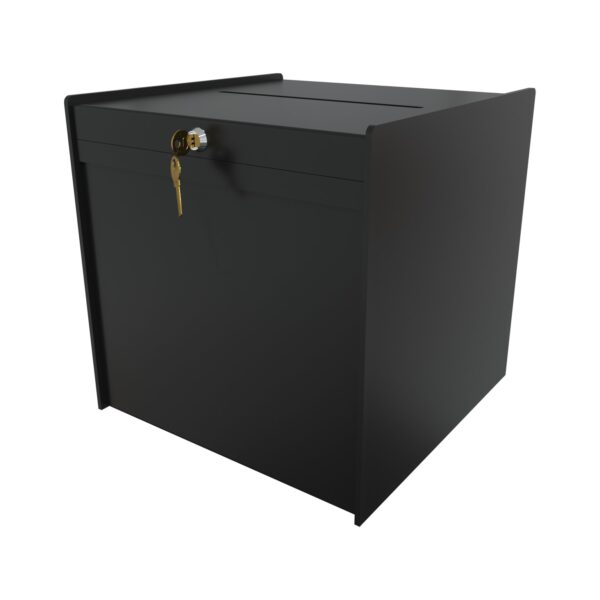 Deluxe BLACK Ballot Box