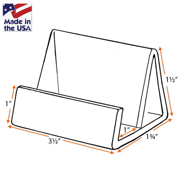 CLEAR Business Card Holder - Image 2