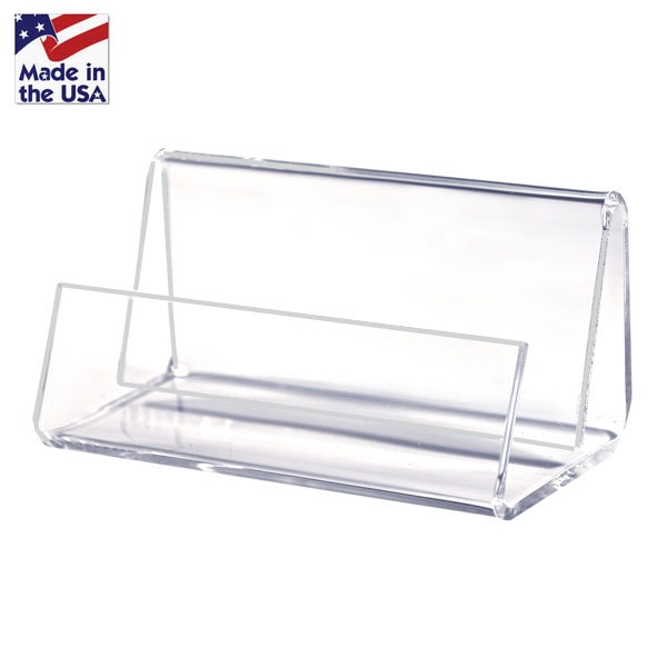 CLEAR Business Card Holder