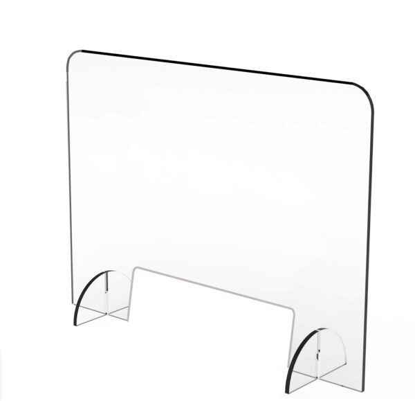 Sneeze Guard - 44"w x 32"h with 6"h Access Slot