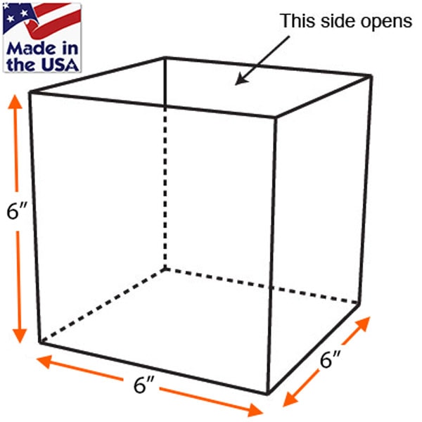 Clear Acrylic Open Top Bins - Image 2