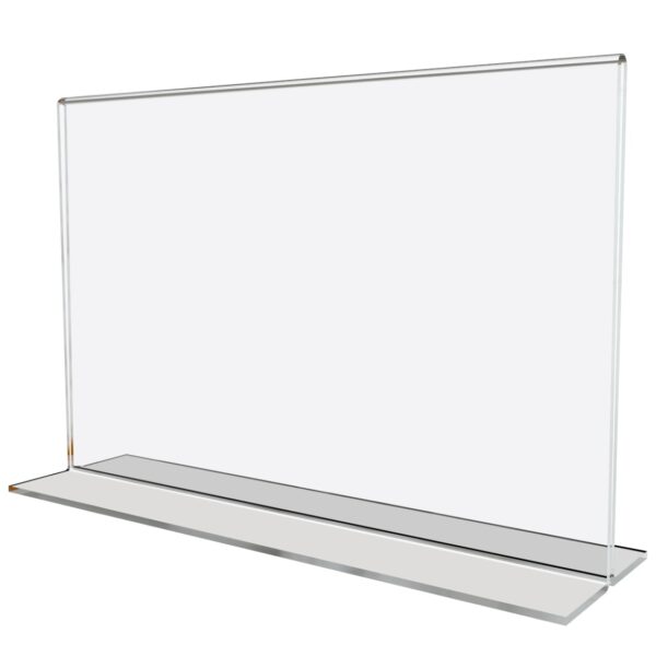 9 x 6 Horizontal Clear Sign Holder