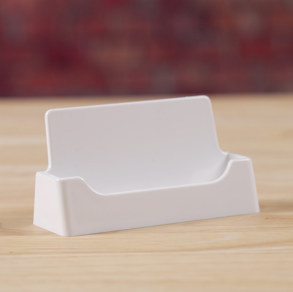 WHITE Horizontal Card Holder - Image 2