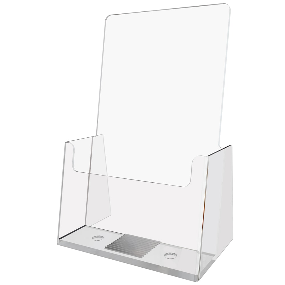 Clear Leaflet Holder