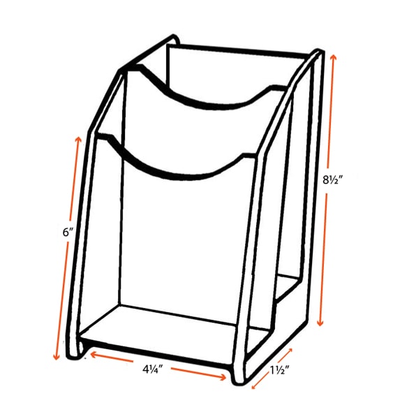 2 Pocket Literature Holders - Image 3