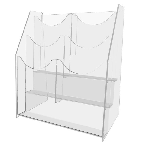 6 Pocket Literature Holders