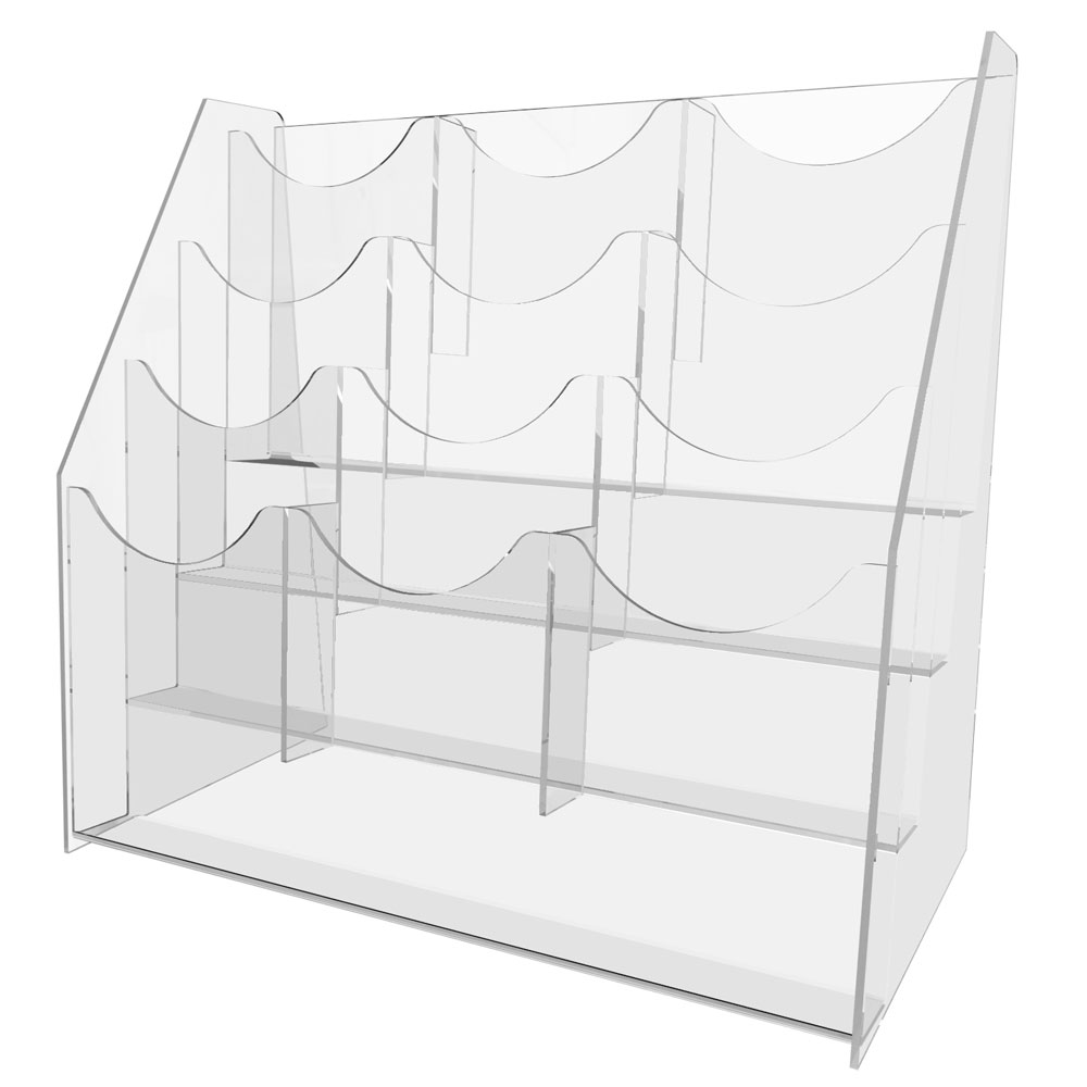 12 Pocket Literature Holder