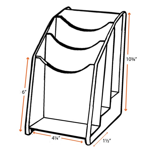 3 Pocket Literature Holders - Image 2