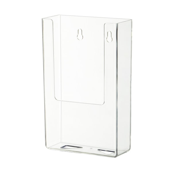 Clear Wall Mount Brochure Holder