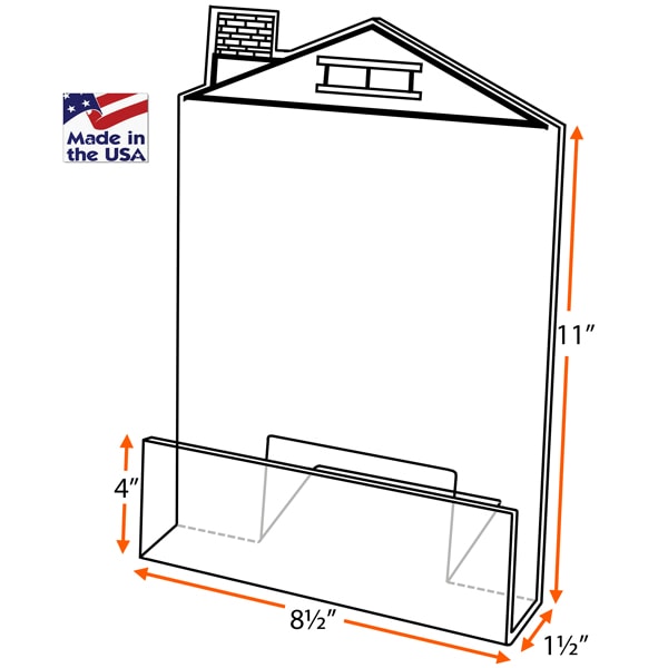 House Shaped Easel - Image 2