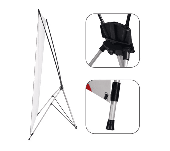 24" x 63" Printed Vinyl Banner With Tripod - Image 2