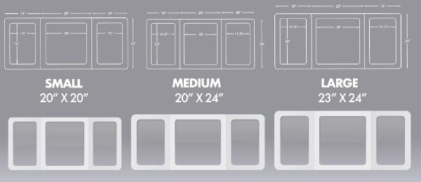 Student Desk Shield - SMALL - Image 4