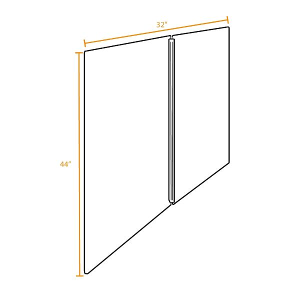Two Panel Sneeze Shield - Medium - Image 4