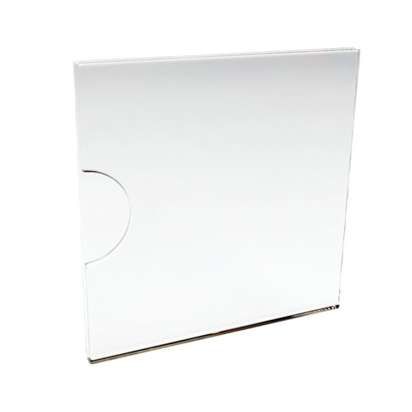 3.25" x 3.25" Wall Mount Sign Holder with Thumb Notch