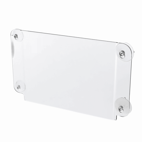 11 x 8.5 Window Mount Sign Holder with Suction Cups