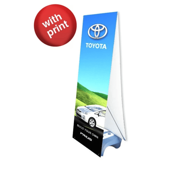 24 x 57 Water Base Double Sided Banner With Print
