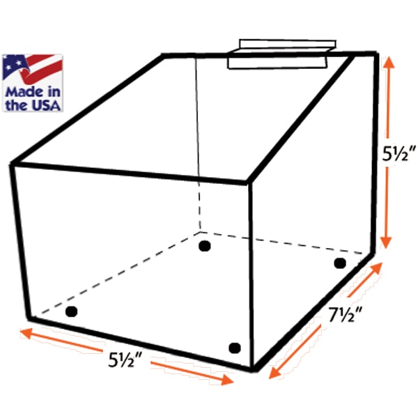 Slatwall Acrylic Bulk Bins - Image 2