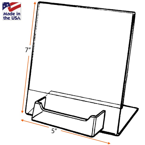 Angled Frame | Biz Card Pocket - Image 2