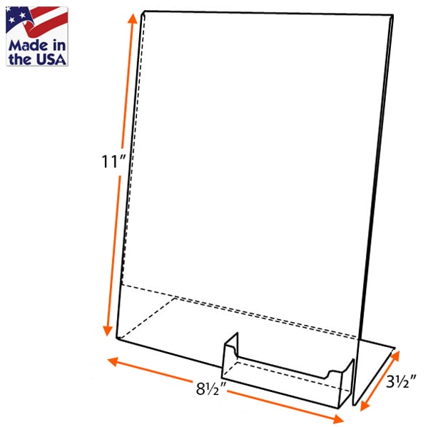 T Frame with Biz Card Pocket - Image 2