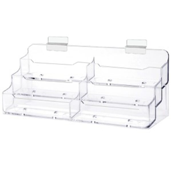 Slatwall 6 Pocket Business Card Holders