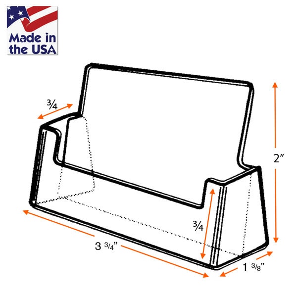 Horizontal Business Card Holders Displays